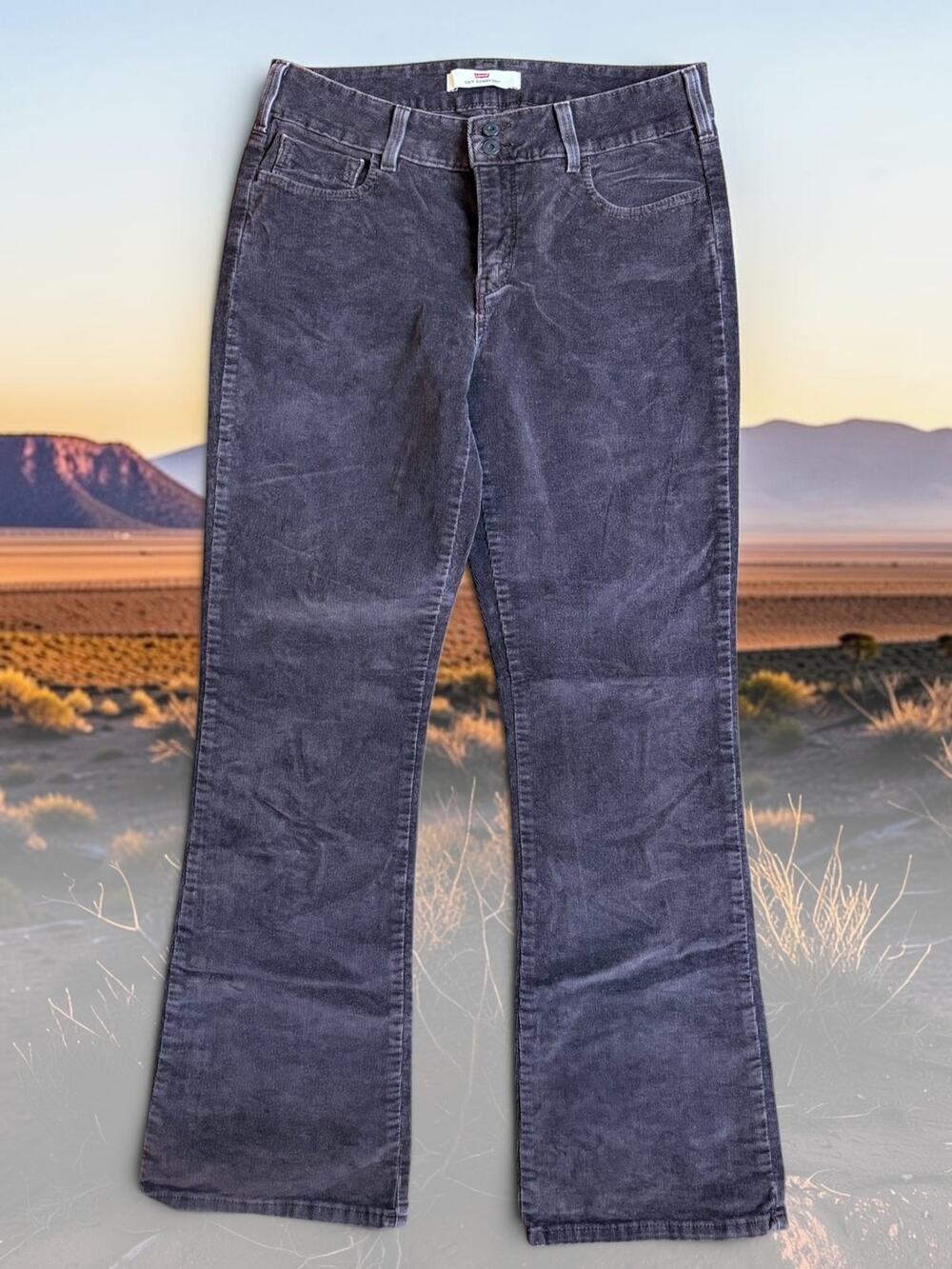 Levi's 526 Slender Boot Corduroy Pants Women's Size 12M Color-